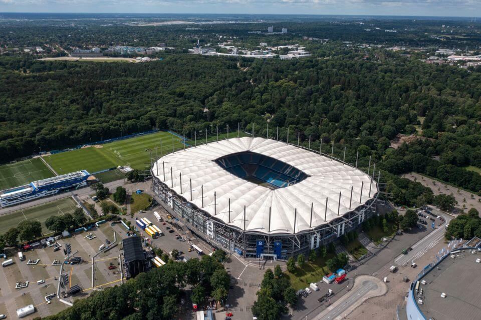 Volksparkstadion Hamburk Německo